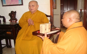Lễ cung thỉnh hàng Tam sư Thất chứng Đại Giới Đàn Quảng Đức